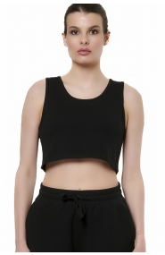 ΓΥΝΑΙΚΕΙΟ WAFFLE CROP ΑΜΑΝΙΚΟ