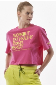 ΒΑΜΒΑΚΕΡΟ T-SHIRT ΓΥΝΑΙΚΕΙΟ