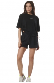 ΓΥΝΑΙΚΕΙΟ ΦΑΡΔΥ T-SHIRT ΜΕ ΡΥΘΜΙΖΟΜΕΝΑ ΚΟΡΔΟΝΙΑ 