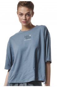ΓΥΝΑΙΚΕΙΟ ΦΑΡΔΥ T-SHIRT ΜΕ ΡΥΘΜΙΖΟΜΕΝΑ ΚΟΡΔΟΝΙΑ 