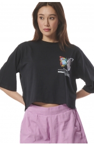 ΓΥΝΑΙΚΕΙΟ ΦΑΡΔΥ T-SHIRT ΜΕ ΤΥΠΩΜΑ