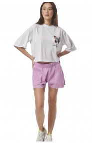 ΓΥΝΑΙΚΕΙΟ ΦΑΡΔΥ T-SHIRT ΜΕ ΤΥΠΩΜΑ