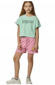ΠΑΙΔΙΚΟ CROPPED T-SHIRT ΓΙΑ ΚΟΡΙΤΣΙΑ