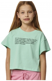 ΠΑΙΔΙΚΟ CROPPED T-SHIRT ΓΙΑ ΚΟΡΙΤΣΙΑ