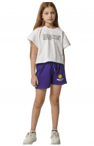 ΠΑΙΔΙΚΟ CROPPED T-SHIRT ΓΙΑ ΚΟΡΙΤΣΙΑ