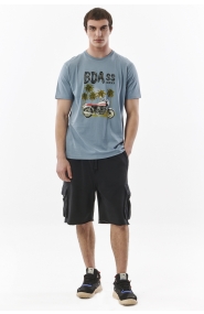 ΒΑΜΒΑΚΕΡΟ T-SHIRT ΜΕ ΣΧΕΔΙΟ