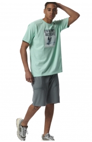 ΑΝΔΡΙΚΟ LIFESTYLE T-SHIRT ΜΕ ΤΥΠΩΜΑ