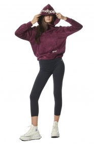 ΓΥΝΑΙΚΕΙΟ OVERSIZED ΒΕΛΟΥΤΕ ΦΟΥΤΕΡ ΜΕ ΚΟΥΚΟΥΛΑ 