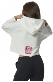 ΓΥΝΑΙΚΕΙΟ YOGA CROPPED ΦΟΥΤΕΡ ΜΕ ΚΟΥΚΟΥΛΑ