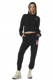 ΓΥΝΑΙΚΕΙΟ YOGA CROPPED ΦΟΥΤΕΡ ΜΕ ΚΟΥΚΟΥΛΑ