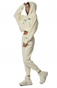 ΓΥΝΑΙΚΕΙΟ OVERSIZED CROPPED ΦΟΥΤΕΡ ΜΕ ΚΟΥΚΟΥΛΑ