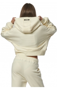 ΓΥΝΑΙΚΕΙΟ OVERSIZED CROPPED ΦΟΥΤΕΡ ΜΕ ΚΟΥΚΟΥΛΑ