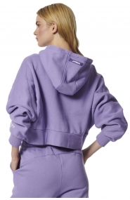 ΓΥΝΑΙΚΕΙΟ OVERSIZED CROPPED ΦΟΥΤΕΡ ΜΕ ΚΟΥΚΟΥΛΑ
