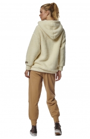 ΓΥΝΑΙΚΕΙΑ OVERSIZED SHERPA ΖΑΚΕΤΑ ΜΕ ΚΟΥΚΟΥΛΑ