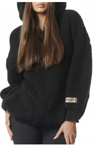 ΓΥΝΑΙΚΕΙΑ OVERSIZED SHERPA ΖΑΚΕΤΑ ΜΕ ΚΟΥΚΟΥΛΑ
