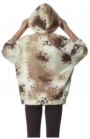 ΓΥΝΑΙΚΕΙΑ OVERSIZED SHERPA ΖΑΚΕΤΑ ΜΕ ΚΟΥΚΟΥΛΑ