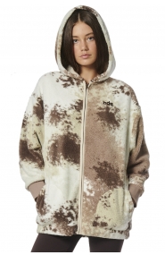 ΓΥΝΑΙΚΕΙΑ OVERSIZED SHERPA ΖΑΚΕΤΑ ΜΕ ΚΟΥΚΟΥΛΑ