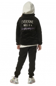 ΠΑΙΔΙΚΗ ΖΑΚΕΤΑ FLEECE ΓΙΑ ΚΟΡΙΤΣΙΑ