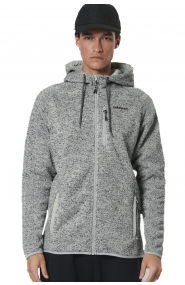 ΑΝΔΡΙΚΗ KNIT FLEECE ΖΑΚΕΤΑ ΜΕ ΚΟΥΚΟΥΛΑ
