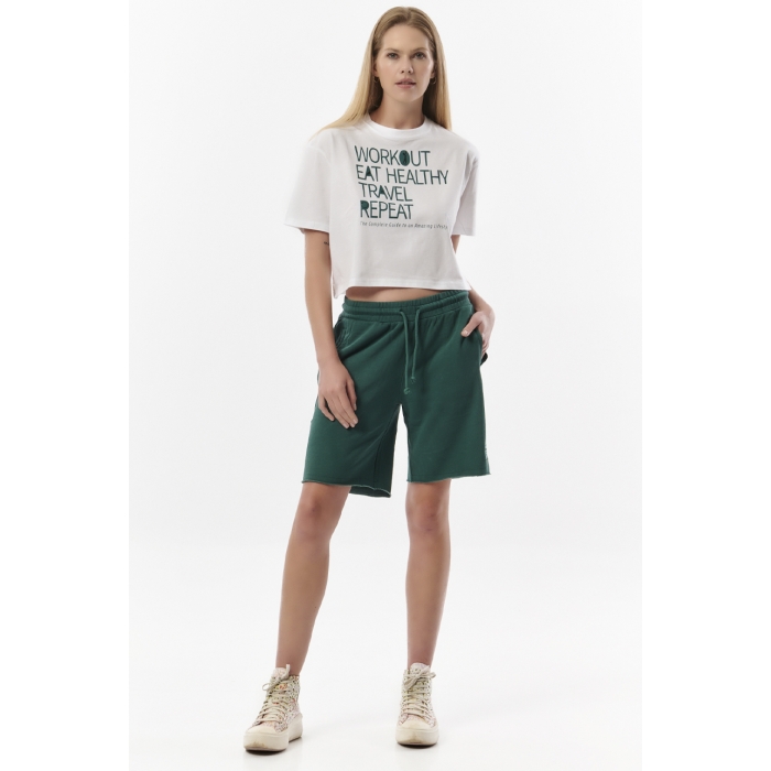 ΒΑΜΒΑΚΕΡΟ T-SHIRT ΓΥΝΑΙΚΕΙΟ