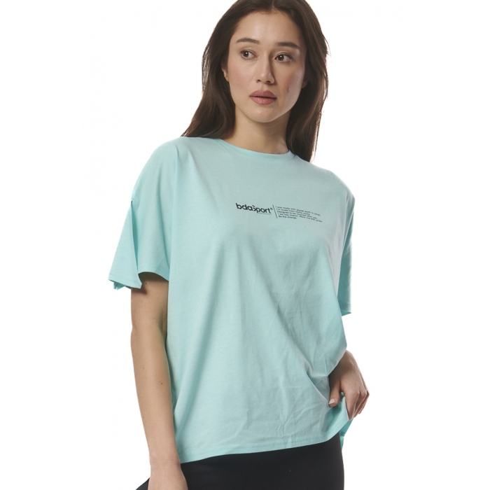 ΓΥΝΑΙΚΕΙΟ OVERSIZED T-SHIRT ΜΕ ΚΟΨΙΜΑΤΑ
