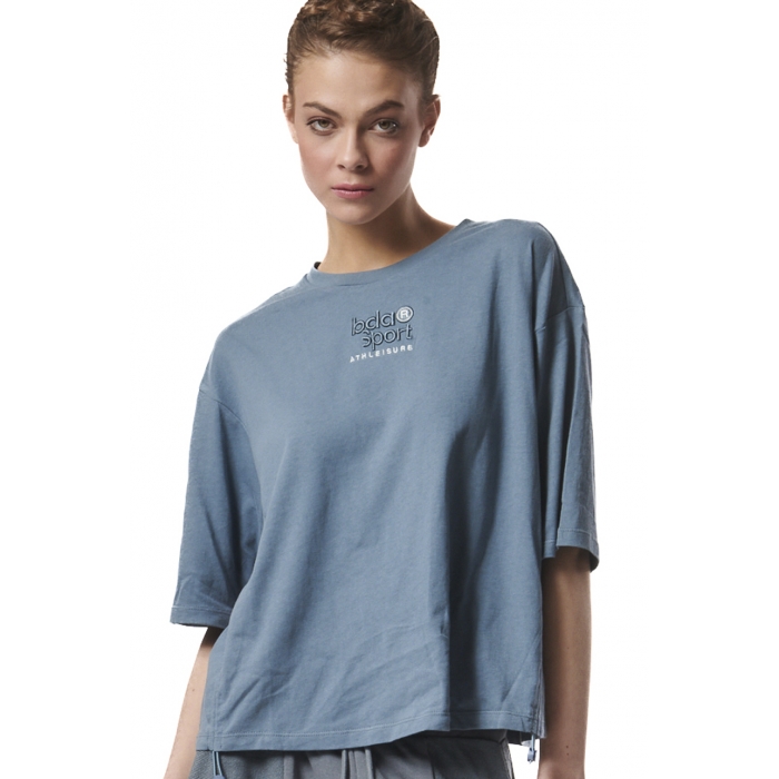 ΓΥΝΑΙΚΕΙΟ ΦΑΡΔΥ T-SHIRT ΜΕ ΡΥΘΜΙΖΟΜΕΝΑ ΚΟΡΔΟΝΙΑ 