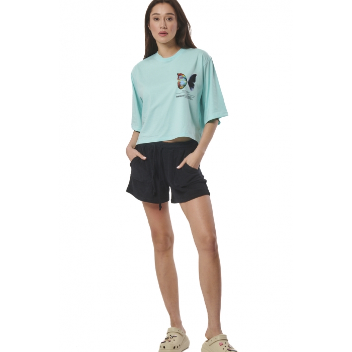 ΓΥΝΑΙΚΕΙΟ ΦΑΡΔΥ T-SHIRT ΜΕ ΤΥΠΩΜΑ