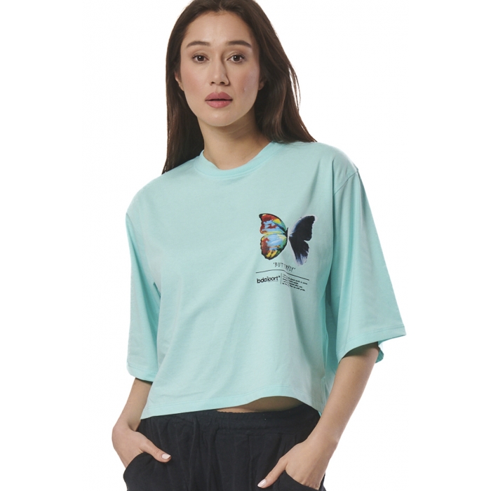 ΓΥΝΑΙΚΕΙΟ ΦΑΡΔΥ T-SHIRT ΜΕ ΤΥΠΩΜΑ