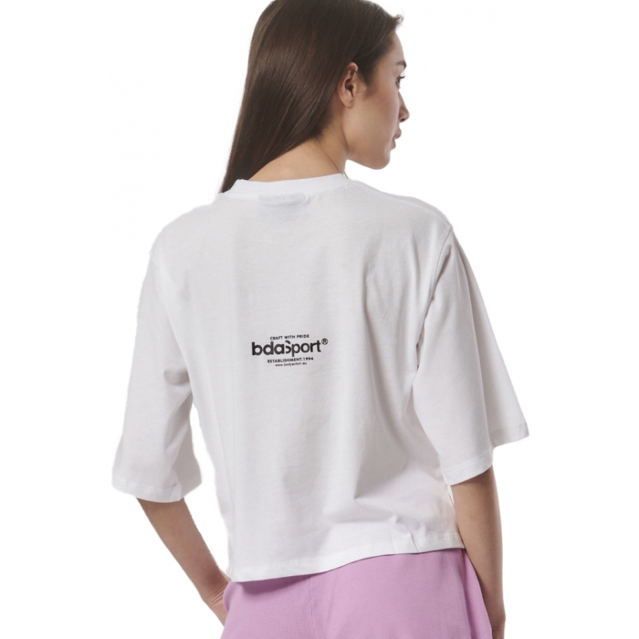 ΓΥΝΑΙΚΕΙΟ ΦΑΡΔΥ T-SHIRT ΜΕ ΤΥΠΩΜΑ