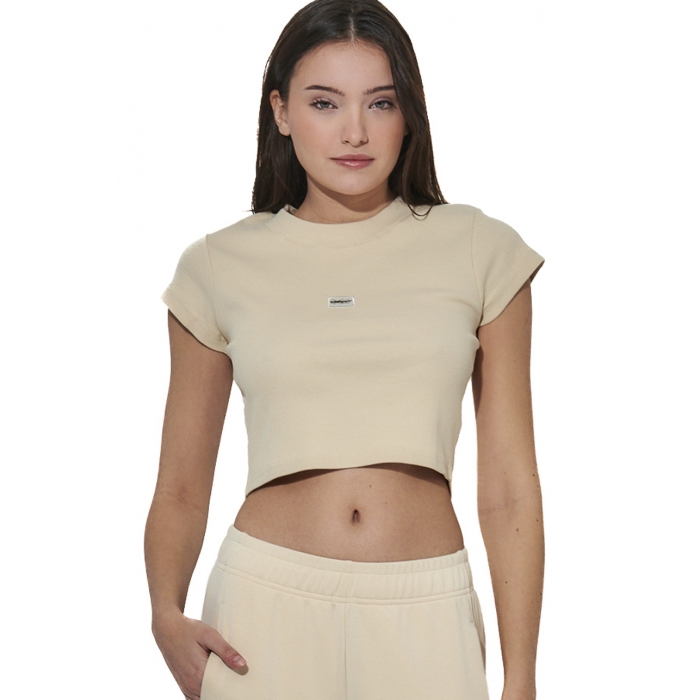 ΓΥΝΑΙΚΕΙΟ CROP T-SHIRT