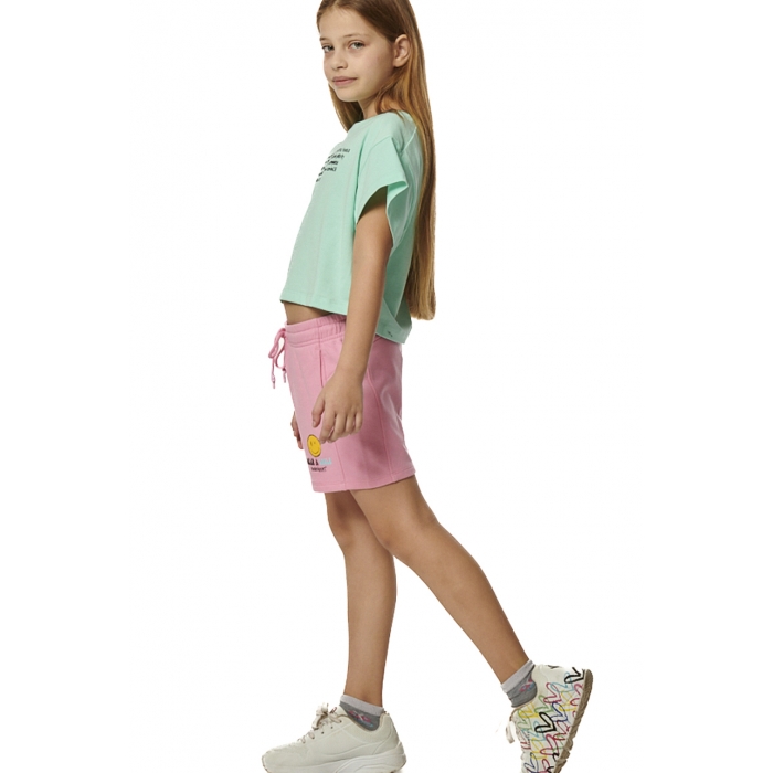 ΠΑΙΔΙΚΟ CROPPED T-SHIRT ΓΙΑ ΚΟΡΙΤΣΙΑ