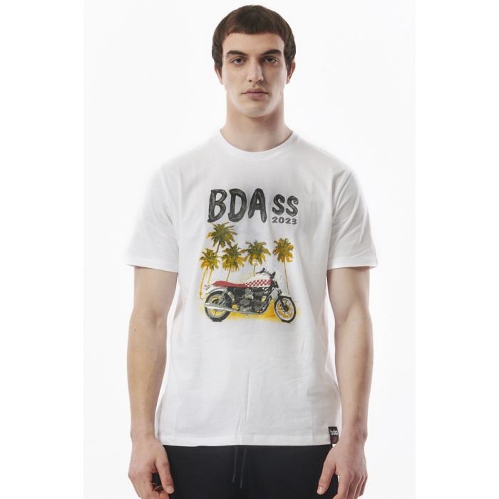 ΒΑΜΒΑΚΕΡΟ T-SHIRT ΜΕ ΣΧΕΔΙΟ