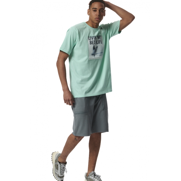 ΑΝΔΡΙΚΟ LIFESTYLE T-SHIRT ΜΕ ΤΥΠΩΜΑ