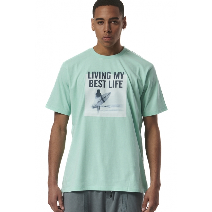 ΑΝΔΡΙΚΟ LIFESTYLE T-SHIRT ΜΕ ΤΥΠΩΜΑ