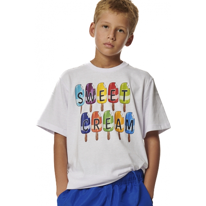 ΠΑΙΔΙΚΟ T-SHIRT ΜΕ ΤΥΠΩΜΑ ΓΙΑ ΑΓΟΡΙΑ