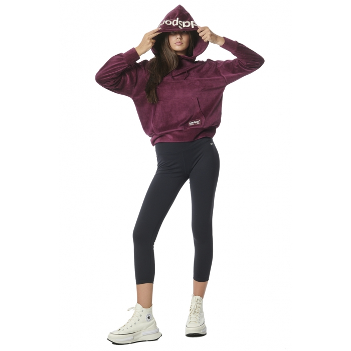 ΓΥΝΑΙΚΕΙΟ OVERSIZED ΒΕΛΟΥΤΕ ΦΟΥΤΕΡ ΜΕ ΚΟΥΚΟΥΛΑ 