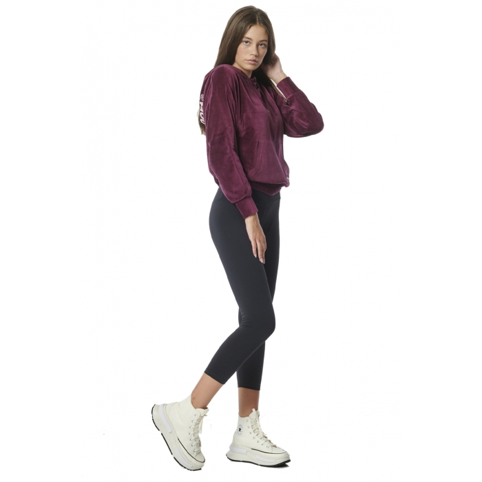 ΓΥΝΑΙΚΕΙΟ OVERSIZED ΒΕΛΟΥΤΕ ΦΟΥΤΕΡ ΜΕ ΚΟΥΚΟΥΛΑ 