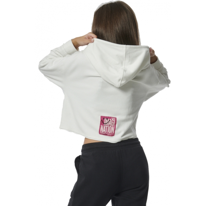 ΓΥΝΑΙΚΕΙΟ YOGA CROPPED ΦΟΥΤΕΡ ΜΕ ΚΟΥΚΟΥΛΑ