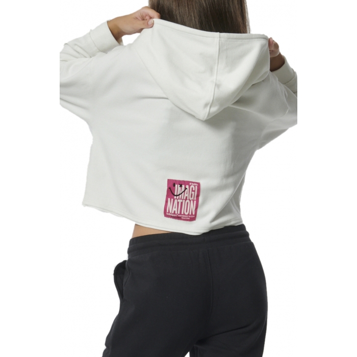 ΓΥΝΑΙΚΕΙΟ YOGA CROPPED ΦΟΥΤΕΡ ΜΕ ΚΟΥΚΟΥΛΑ