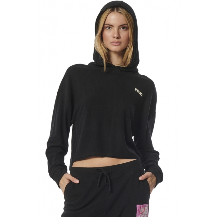 ΓΥΝΑΙΚΕΙΟ YOGA CROPPED ΦΟΥΤΕΡ ΜΕ ΚΟΥΚΟΥΛΑ