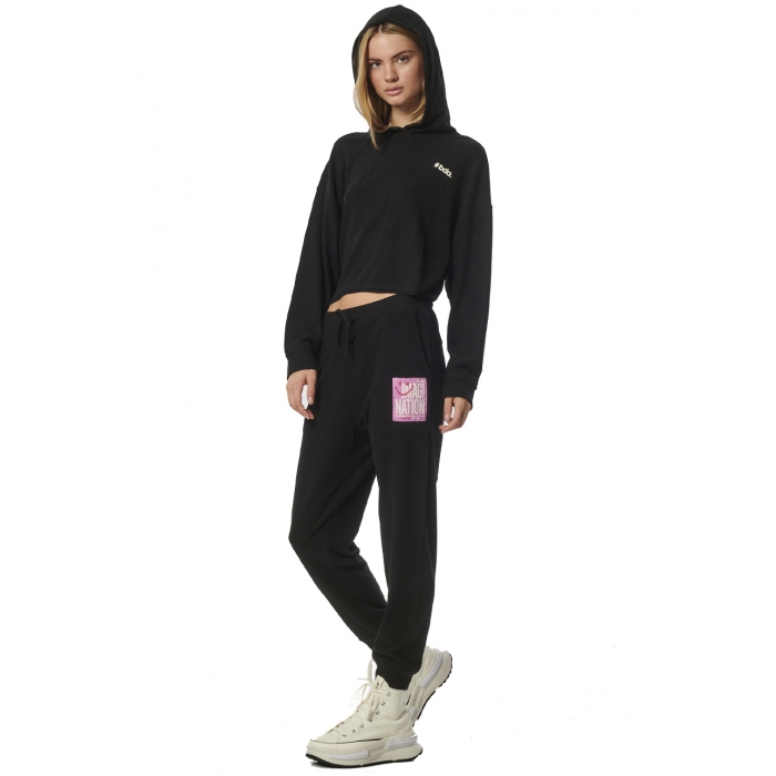 ΓΥΝΑΙΚΕΙΟ YOGA CROPPED ΦΟΥΤΕΡ ΜΕ ΚΟΥΚΟΥΛΑ