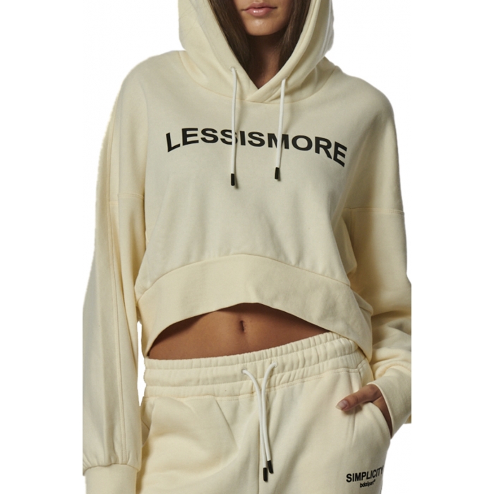 ΓΥΝΑΙΚΕΙΟ OVERSIZED CROPPED ΦΟΥΤΕΡ ΜΕ ΚΟΥΚΟΥΛΑ