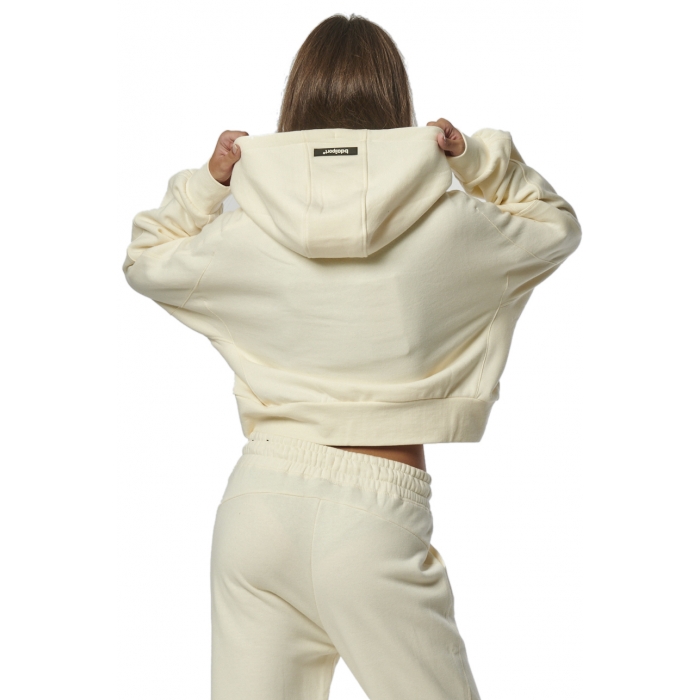 ΓΥΝΑΙΚΕΙΟ OVERSIZED CROPPED ΦΟΥΤΕΡ ΜΕ ΚΟΥΚΟΥΛΑ