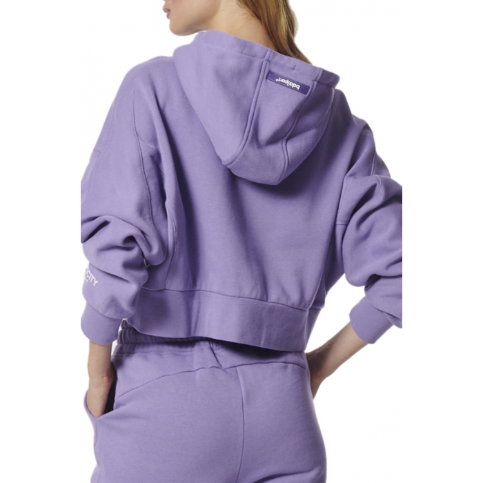 ΓΥΝΑΙΚΕΙΟ OVERSIZED CROPPED ΦΟΥΤΕΡ ΜΕ ΚΟΥΚΟΥΛΑ