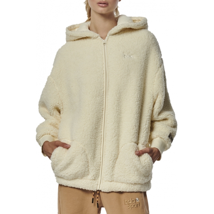 ΓΥΝΑΙΚΕΙΑ OVERSIZED SHERPA ΖΑΚΕΤΑ ΜΕ ΚΟΥΚΟΥΛΑ