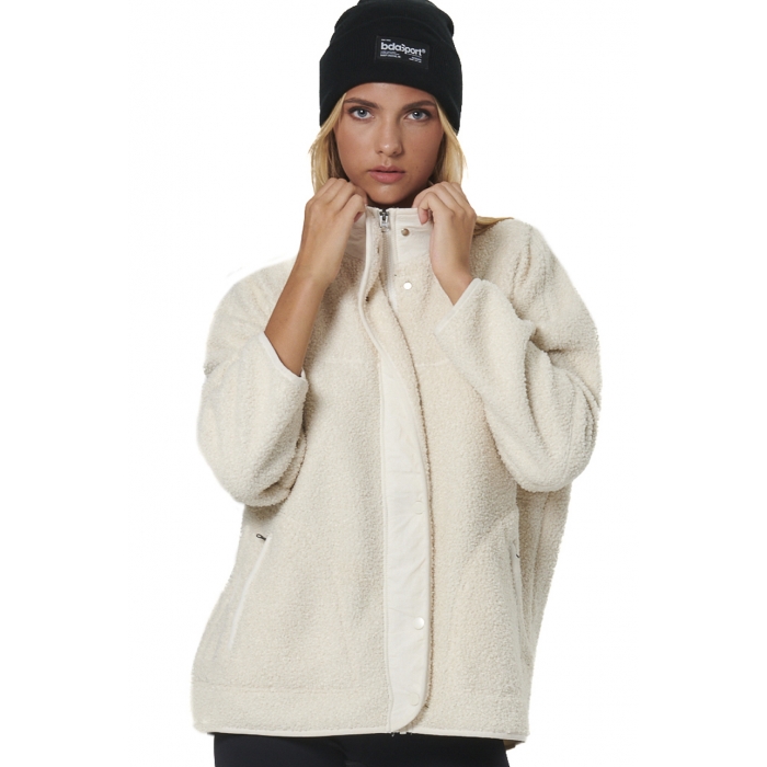 ΓΥΝΑΙΚΕΙΑ OVERSIZED BOUCLE-FLEECE ΖΑΚΕΤΑ