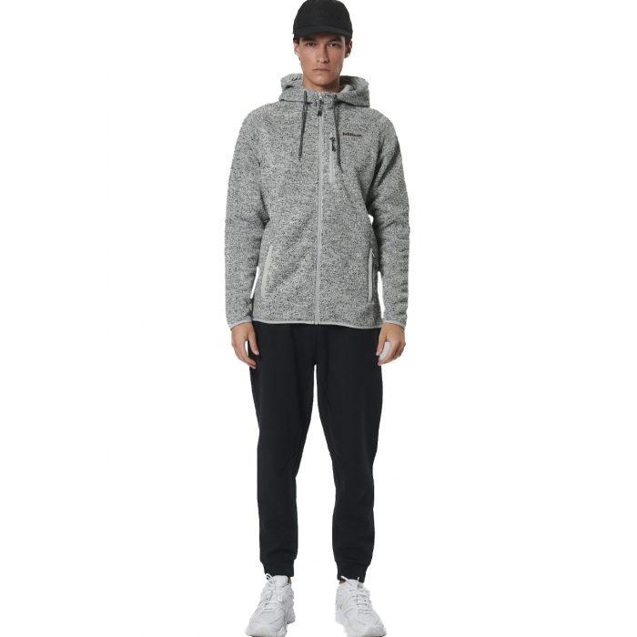 ΑΝΔΡΙΚΗ KNIT FLEECE ΖΑΚΕΤΑ ΜΕ ΚΟΥΚΟΥΛΑ