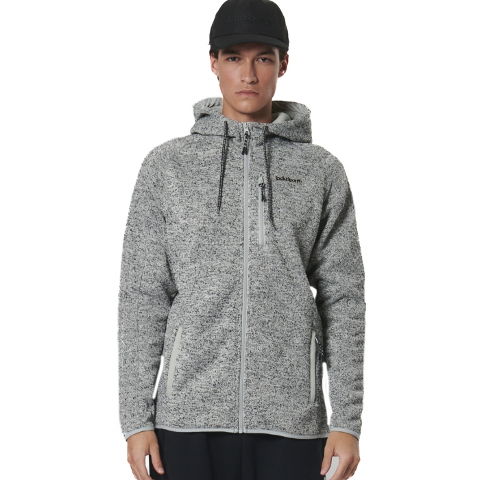 ΑΝΔΡΙΚΗ KNIT FLEECE ΖΑΚΕΤΑ ΜΕ ΚΟΥΚΟΥΛΑ