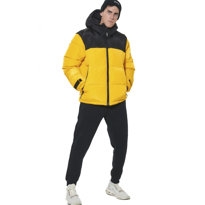 ΑΝΔΡΙΚΟ PUFFER ΜΠΟΥΦΑΝ ΜΕ ΚΟΥΚΟΥΛΑ