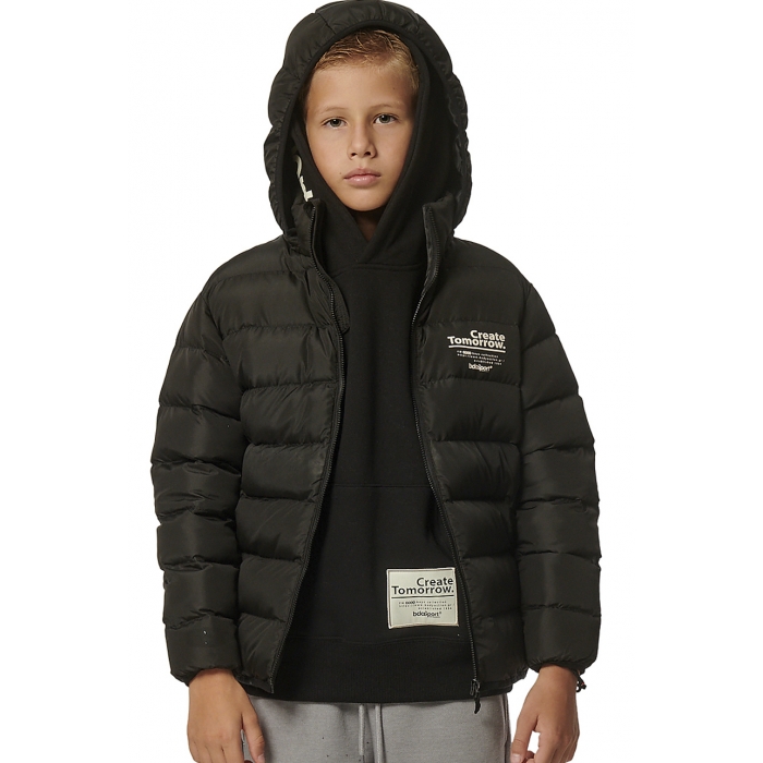 ΠΑΙΔΙΚΟ PUFFER JACKET ΜΕ ΑΠΟΣΠΩΜΕΝΗ ΚΟΥΚΟΥΛΑ ΓΙΑ ΑΓΟΡΙΑ